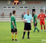 Vltavotýnská liga: Temelín - Chrášťany 6:1. Koloděje - Týn B 3:5