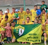 FK Sokol Třebětice slaví postup mezi krajskou elitu