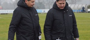 Libor Šolc (vlevo) a Bohumil Vogl skončili své působení na lavičce divizního A-týmu Malše.