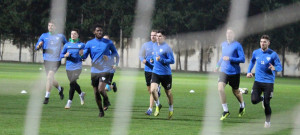 Fotbalisté Táborska po pátečním příletu na Maltu absolvovali večer první trénink.