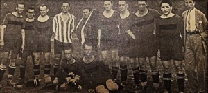 DFC Budweis, amatérský mistr DFV 1927 po vítězství v Brně.
