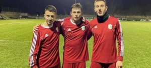 Trojice posil z SK Čtyři Dvory – Lukáš Hofmann, Jan Řepa a Michal Rachač (zleva)